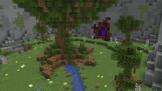 Effect Skyblock This is a Minecraft minigame made in the server: mcdiamondfire.com Type in: [/join 351815] on the server to play